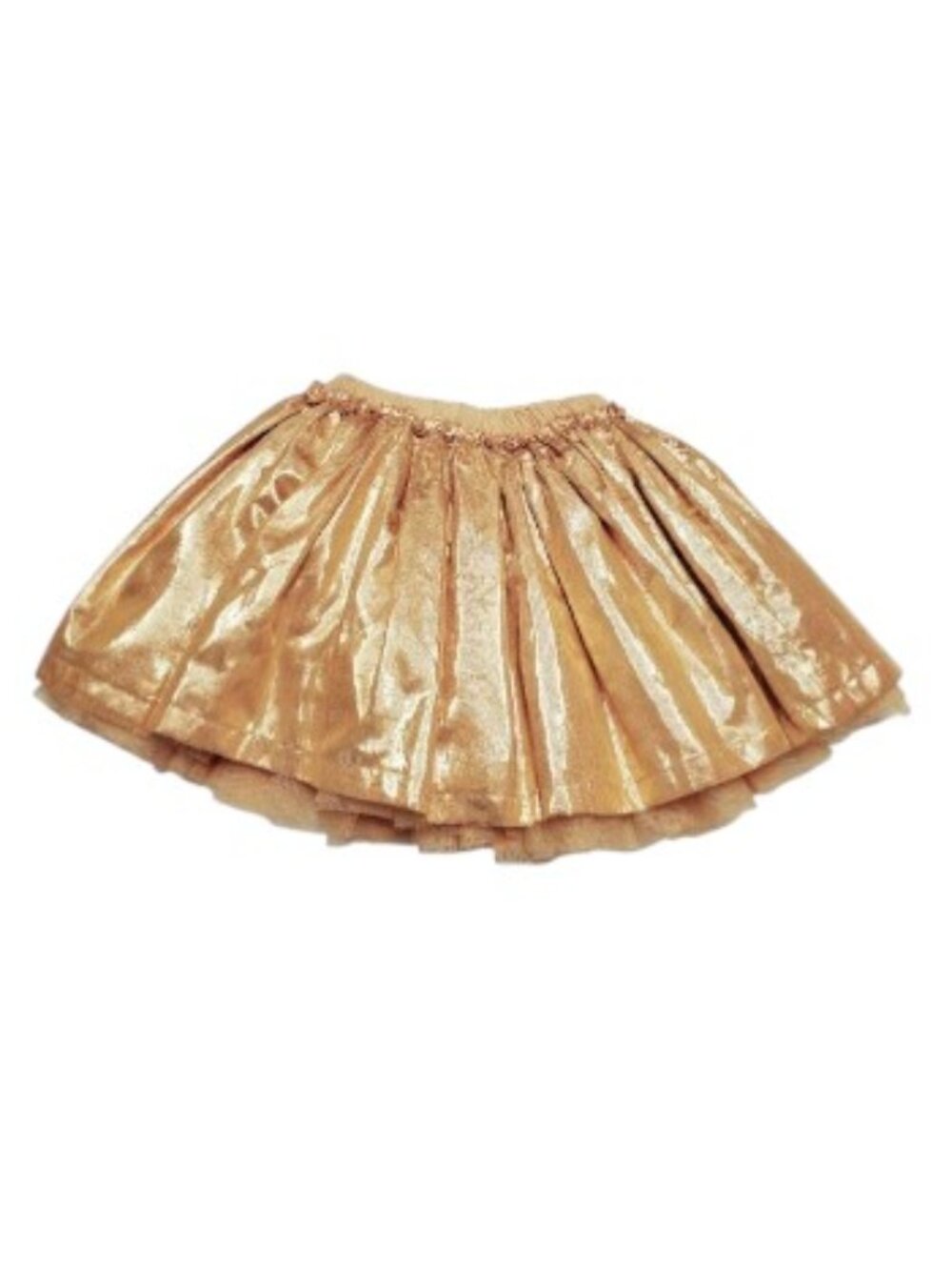 NWOT Pink Chicken Gold Skirt Size 3y